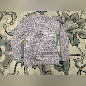 Croft & Barrow Purple Knit Sweater Sz Large